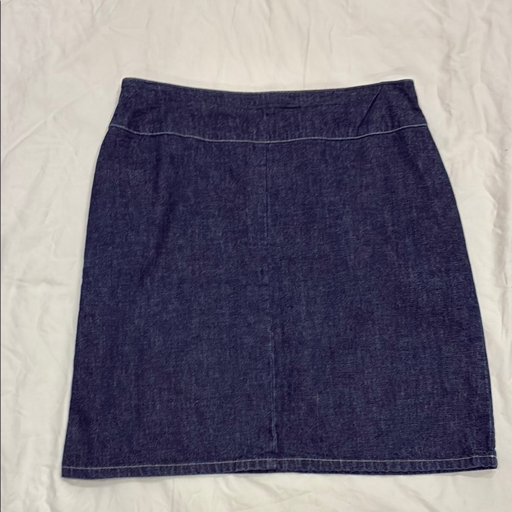 Old Navy Dark Blue Denim Skirt